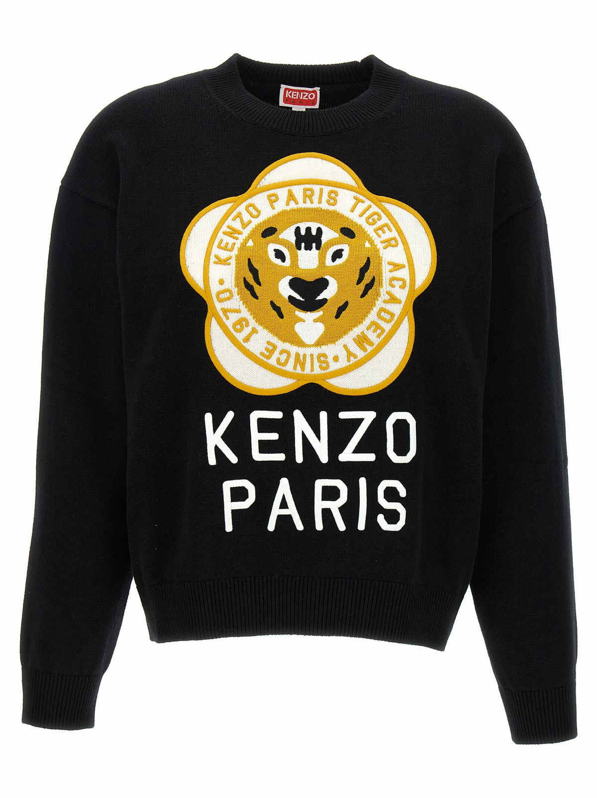 KENZO - Boke Flower Crest Wool Cardigan Kenzo