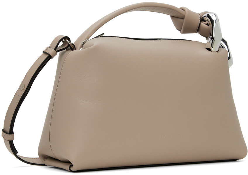 JW Anderson Taupe JWA Corner Leather Tote