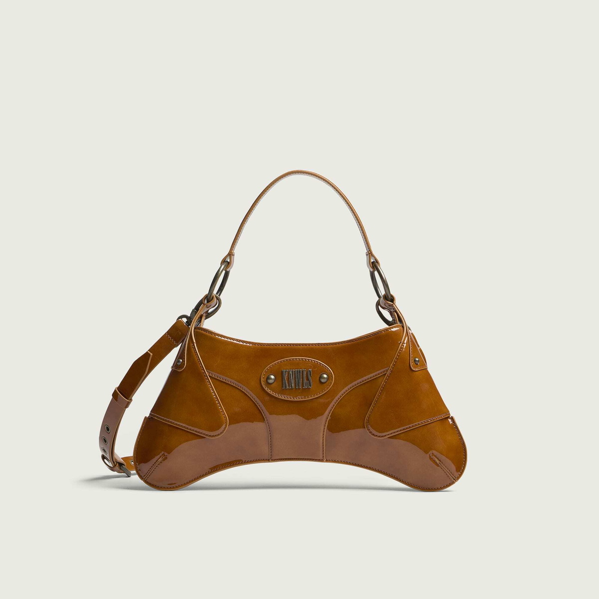 KNWLS Women's RAZR BAG in Rust