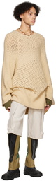 Isa Boulder SSENSE Exclusive Khaki Sweater