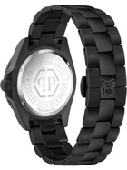 Philipp Plein The Skull Diver Quartz Black Dial Mens Watch PWOAA0922