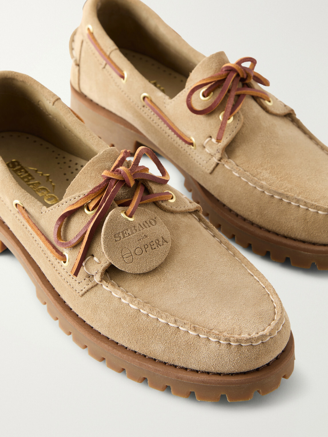 Sebago - Ranger Artisan Suede Boat Shoes - Neutrals