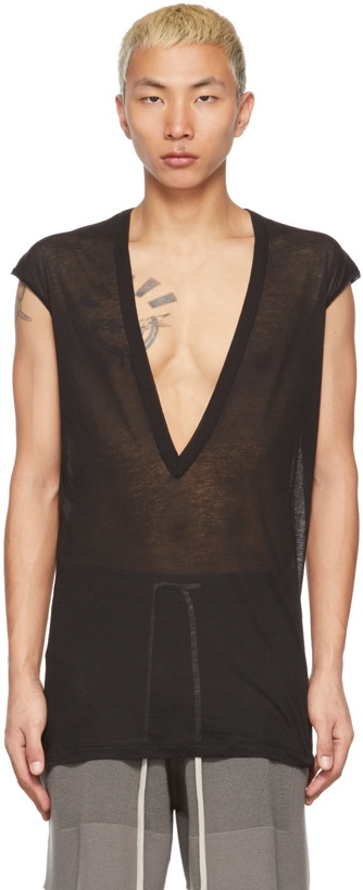 Photo: Rick Owens Black Dylan T-Shirt