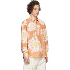 Jacquemus Orange La Chemise Simon Shirt