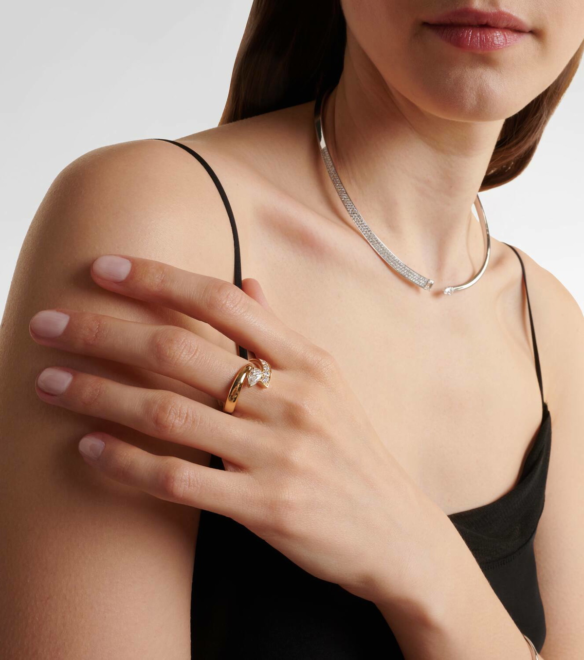 Bucherer Fine Jewellery Inner Fire 18kt gold ring with diamonds