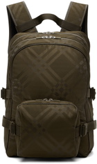 Burberry Brown Check Backpack