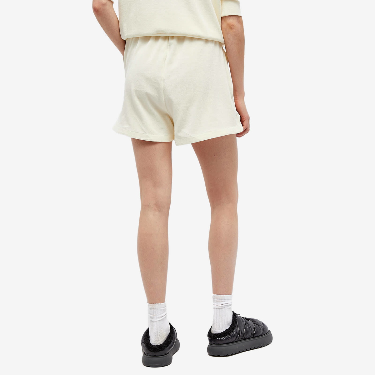 Moncler Women's Towelling Shorts in White