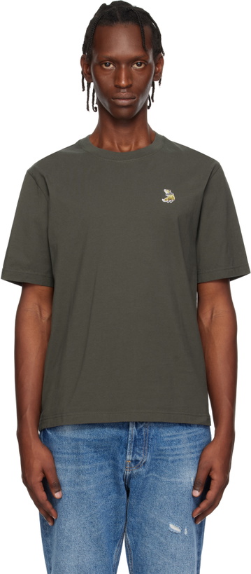 Photo: Maison Kitsuné Brown Dreaming Fox Comfort T-shirt