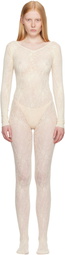 Swedish Stockings Off-White Rosa Lace Jumpsuit