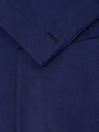Eleventy - Lyocell and Linen-Blend Suit Jacket - Blue