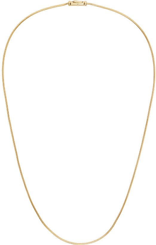 Photo: Tom Wood Gold Boa Chain Necklace