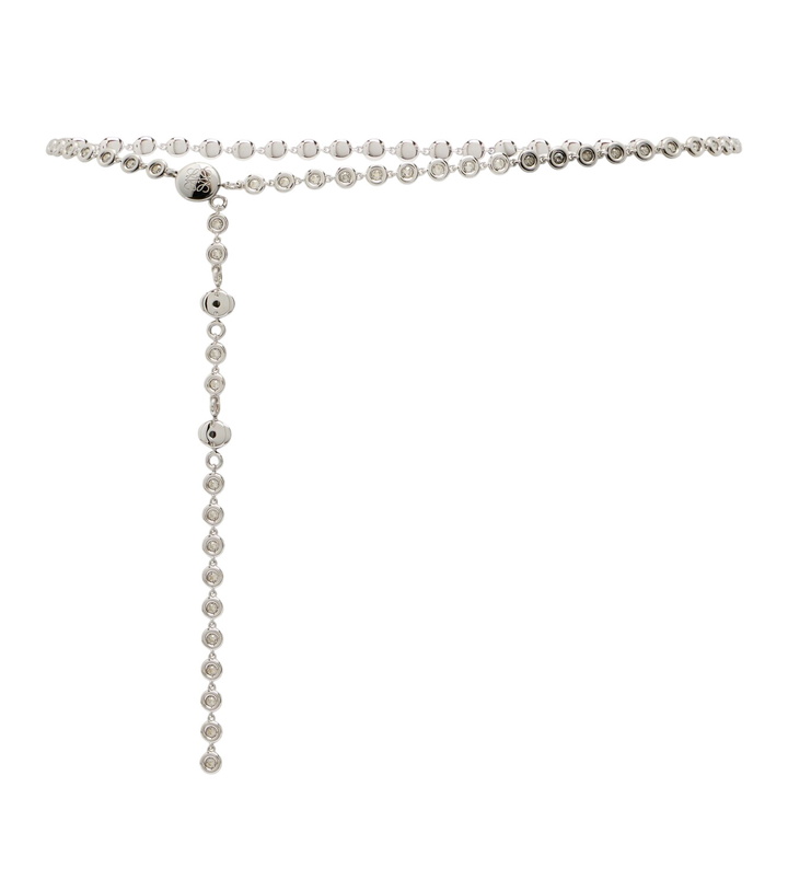 Photo: Loewe Crystal-embellished chain belt