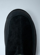 Stone Island Suede Logo Patch Boots