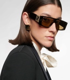 Fendi FF Squared rectangular sunglasses