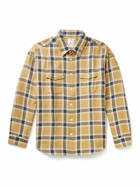 Visvim - Lumber Checked Linen and Wool-Blend Flannel Shirt - Neutrals