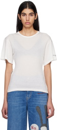 Stella McCartney White Chain T-Shirt
