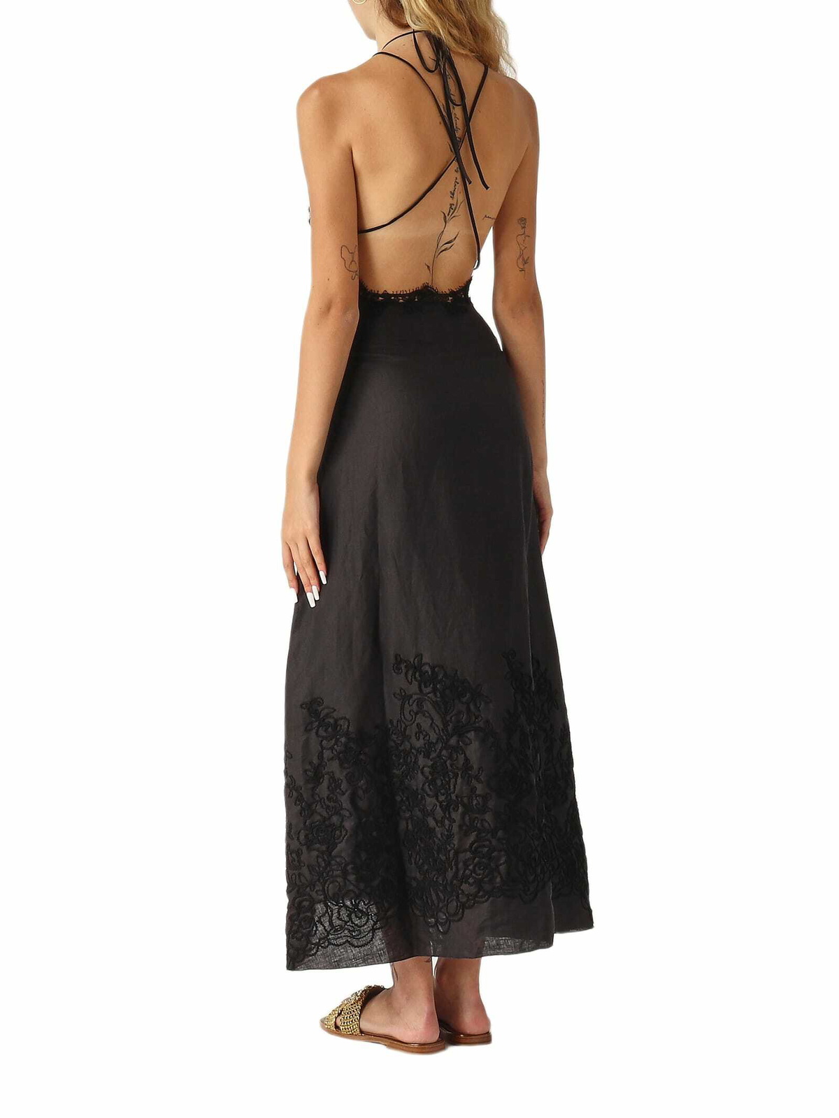 Ermanno Scervino Lino Dress