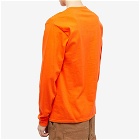 Carrots by Anwar Carrots Men's Long Sleeve Sunshine T-Shirt in Orange