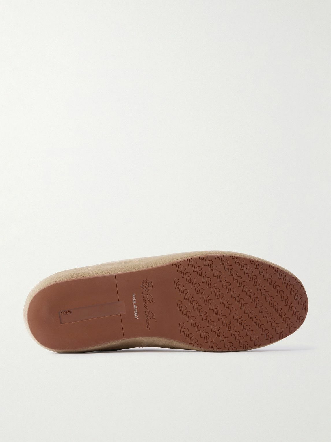 Loro Piana - Tomori Suede Mules - Brown