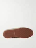 Loro Piana - Tomori Suede Mules - Brown