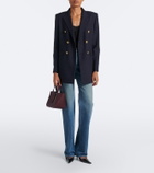 Saint Laurent Le 5 à 7 Bea Baby leather top-handle bag