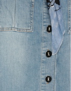 Manila Grace Womens Denim skirt in Blue