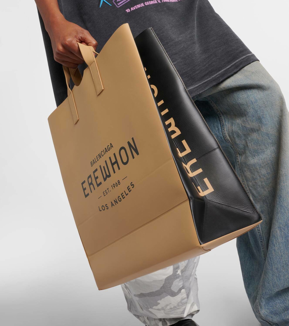 ★BALENCIAGA★関税込♪日本未入荷♪Erewhon トートバッグ Balenciaga Erewhon leather tote bag Balenciaga