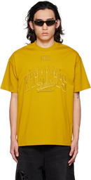 VTMNTS Yellow College T-Shirt