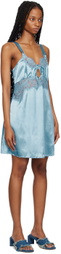 Tach Blue Rina Minidress
