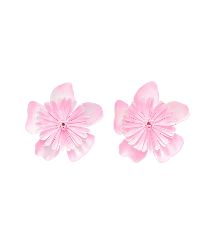 Photo: Chloé Floral clip-on earrings