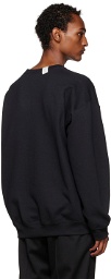 N.Hoolywood Black Patch Sweatshirt