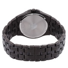Bulova Quartz Crystal Black Dial Mens Watch & Dog Tag 98K101