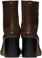 Maison Margiela Brown Camel Tabi Boots
