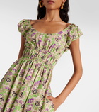 Tory Burch Floral cotton midi dress