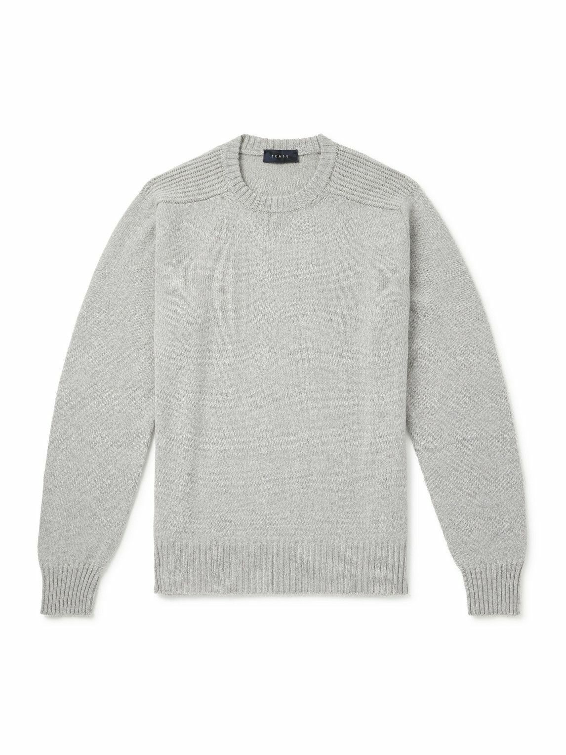 SEASE - Cashmere Sweater - Gray