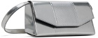 Ferragamo Silver Compact Crossbody Bag