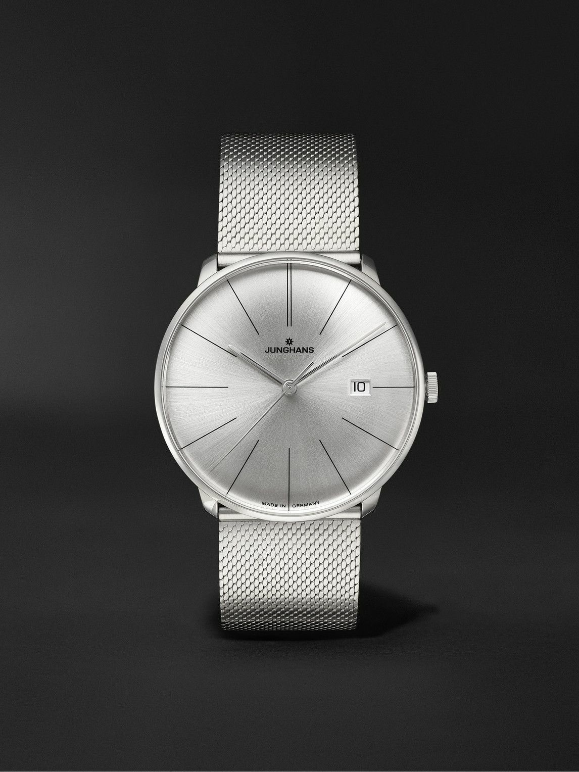 Photo: Junghans - Meister Fein Automatic 39.5mm Stainless Steel Watch, Ref. No. 27/4153.44