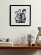 Sonic Editions - Framed 1967 Jimi Hendrix &amp; The Experience Print, 16" x 16"