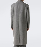 Valentino Herringbone virgin wool coat