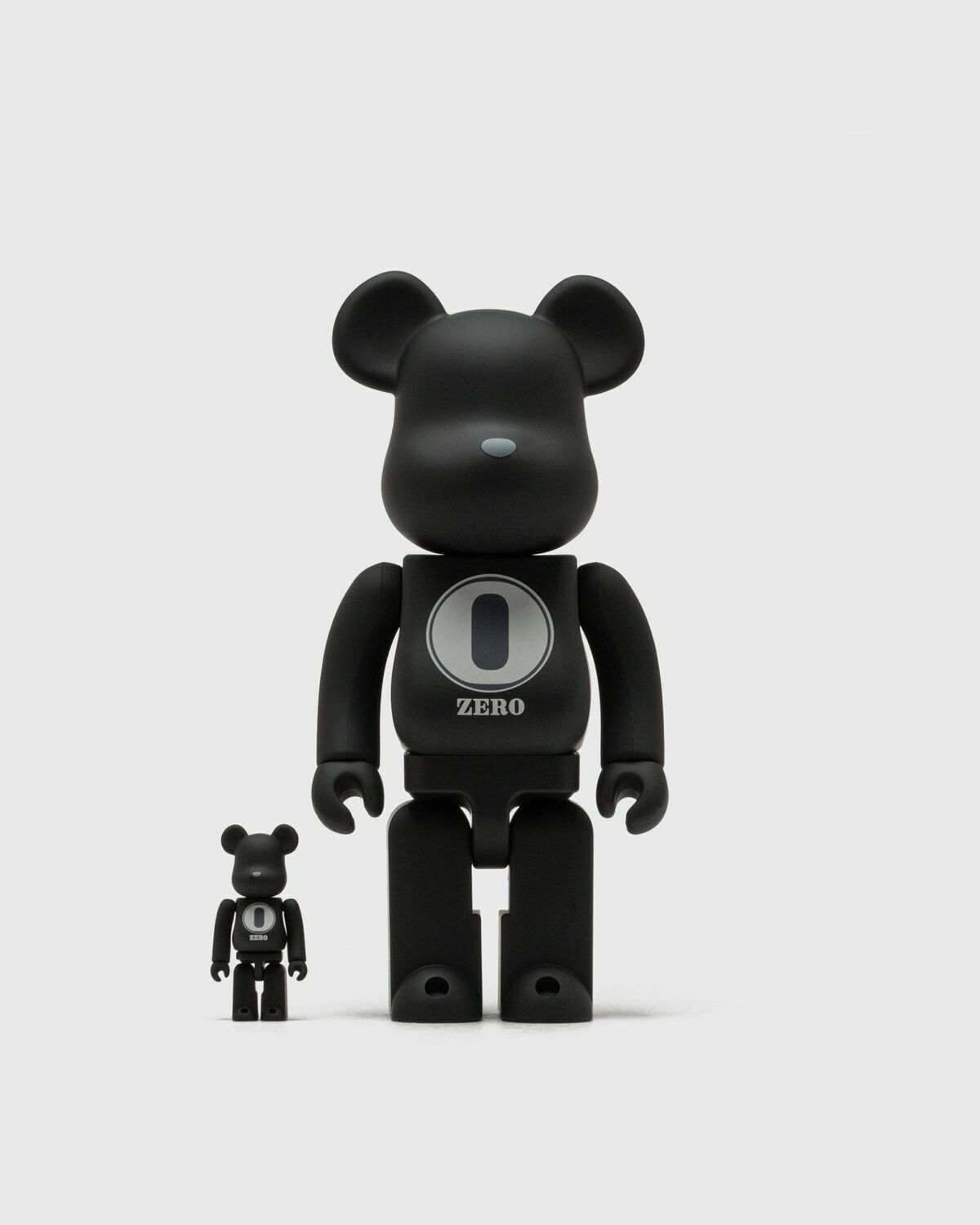 MEDICOM BEARBRICK 100% 400% ROBERT INDIANA X FRAGMENTDESIGN RUBBER BLACK Black Mens Collectibles & Toy