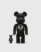 MEDICOM BEARBRICK 100% 400% ROBERT INDIANA X FRAGMENTDESIGN RUBBER BLACK Black Mens Collectibles & Toy