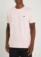 Vivienne Westwood Classic Logo Stretch-cotton T-shirt Pink