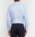 Hugo Boss - Jesse Panelled Cotton-Poplin Shirt - Blue