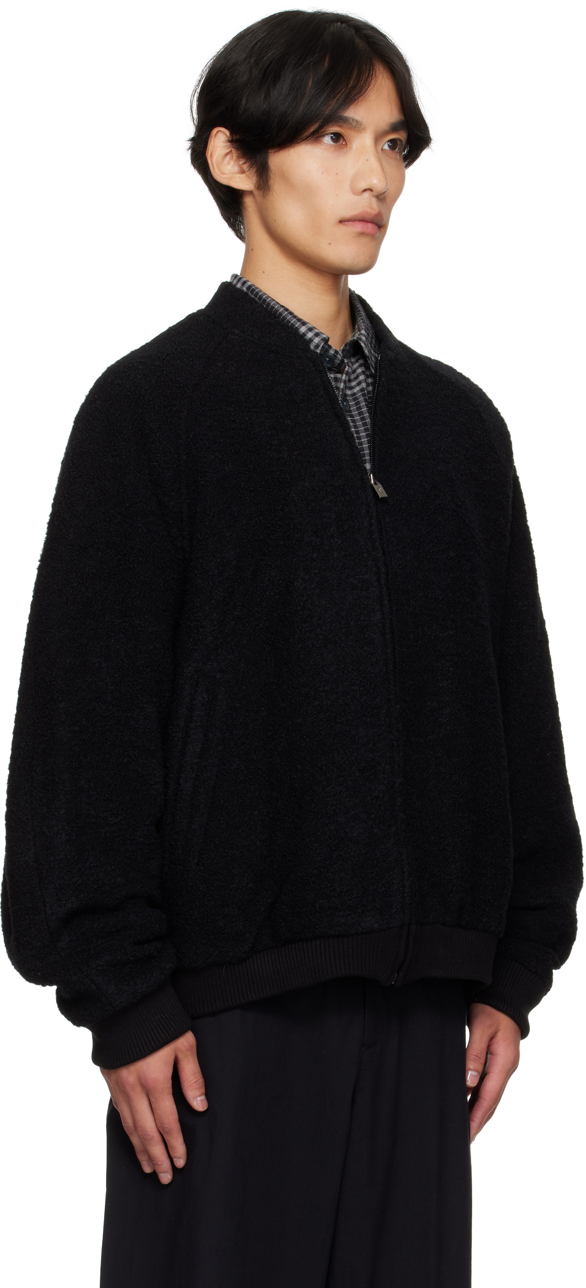 LE17SEPTEMBRE Black Raglan Jacket