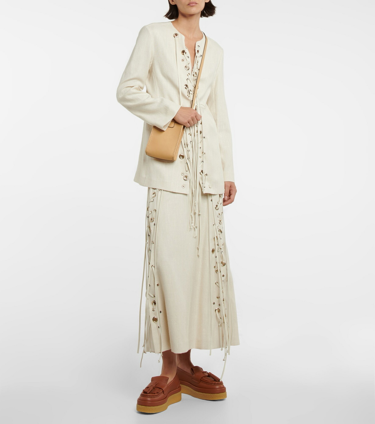 Chloe - Jamie tasseled leather loafers Chloe