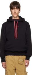 Lanvin Black Tubular Curb Hoodie