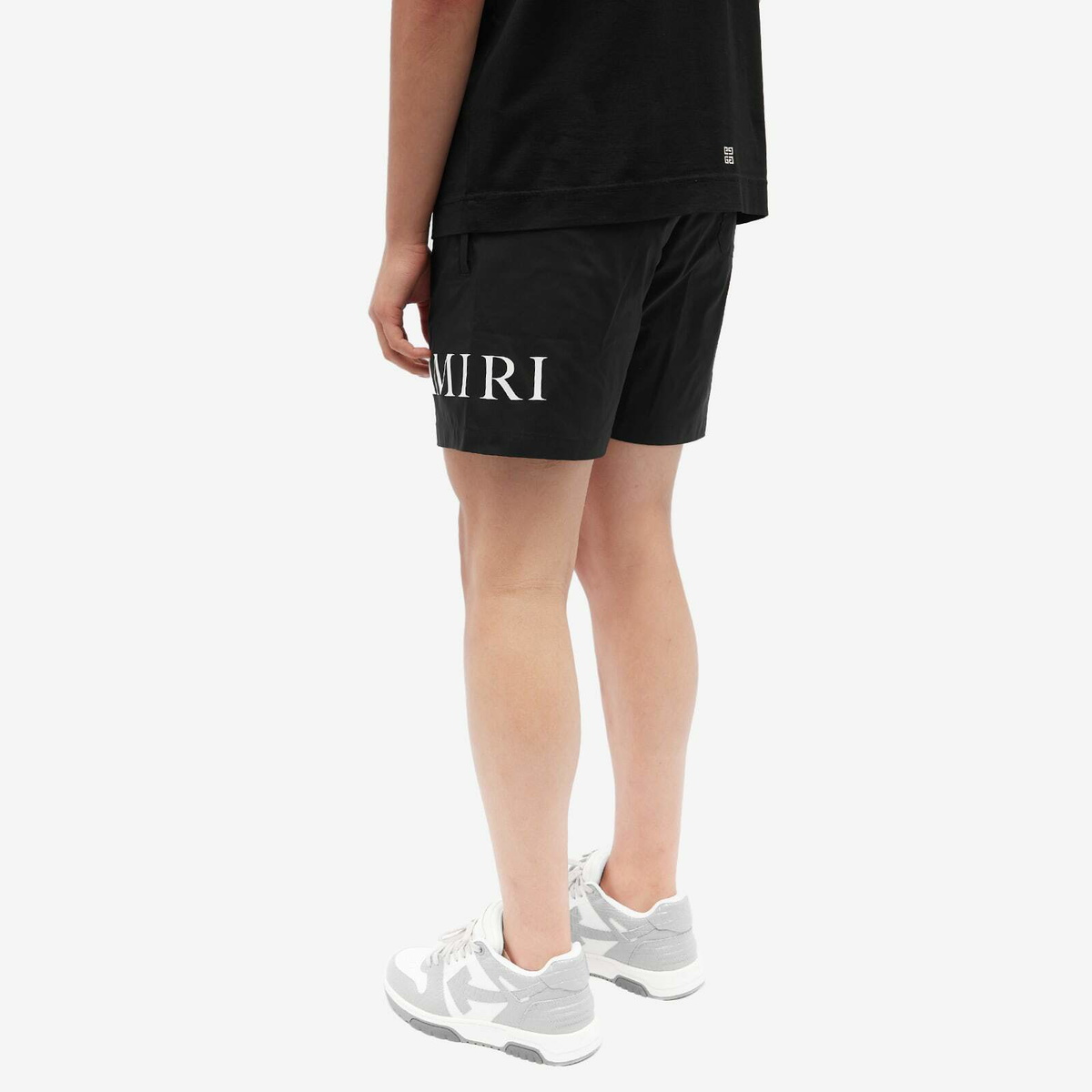 【新品未使用】【定価96,800円】AMIRI SWIM TRUNK XXL Rum Label Swim Trunk Alabaster | The Webster