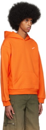 Coperni Orange Loose Fit Hoodie