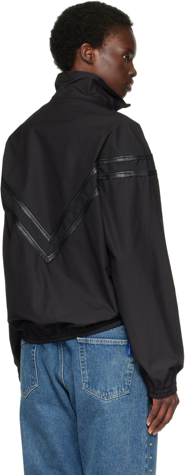Stefan Cooke Black Pinking Corded Jacket