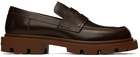 Maison Margiela Brown Lug Loafers